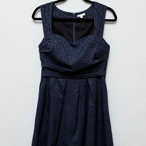 EUC Shoshanna navy blue sleeveless dress - size 8